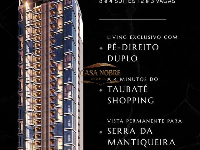 #69 - Apartamento para Venda em Taubaté - SP - 1