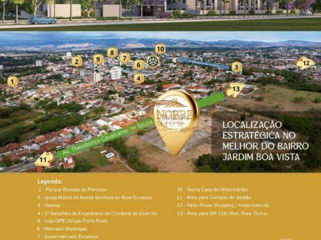 #168 - Apartamento para Venda em Pindamonhangaba - SP