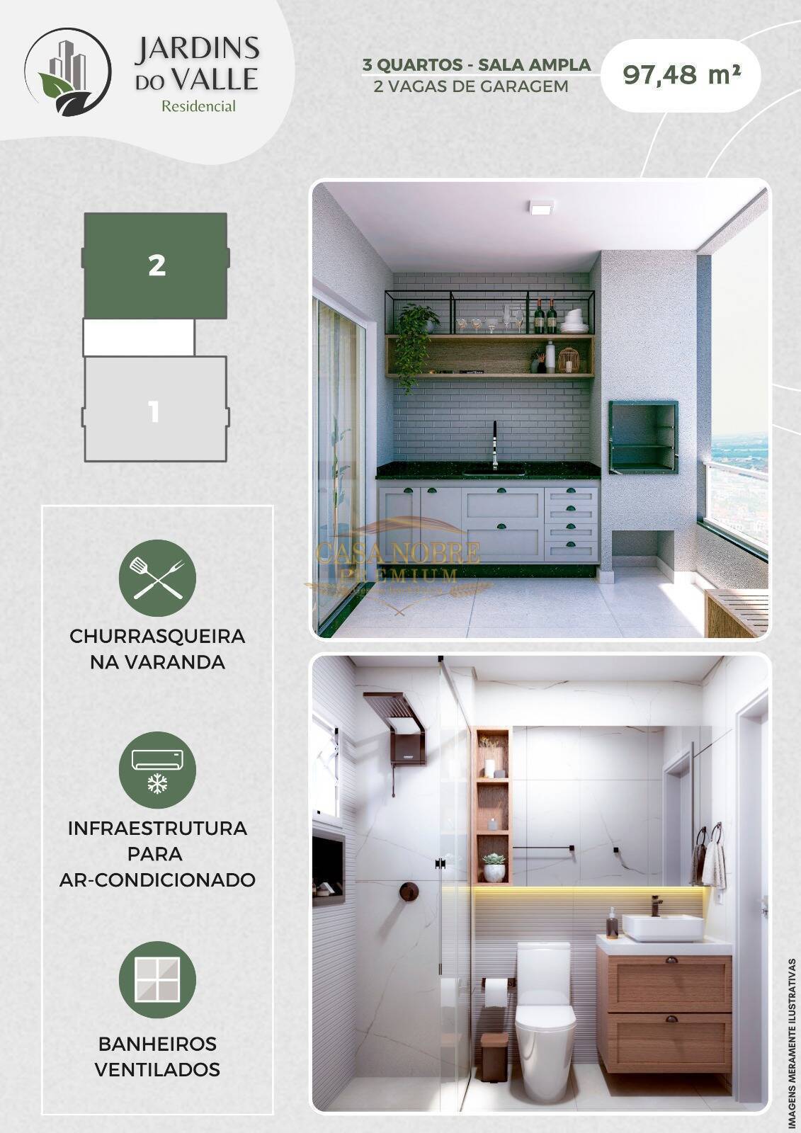 Apartamento, 2 quartos, 48 m² - Foto 7
