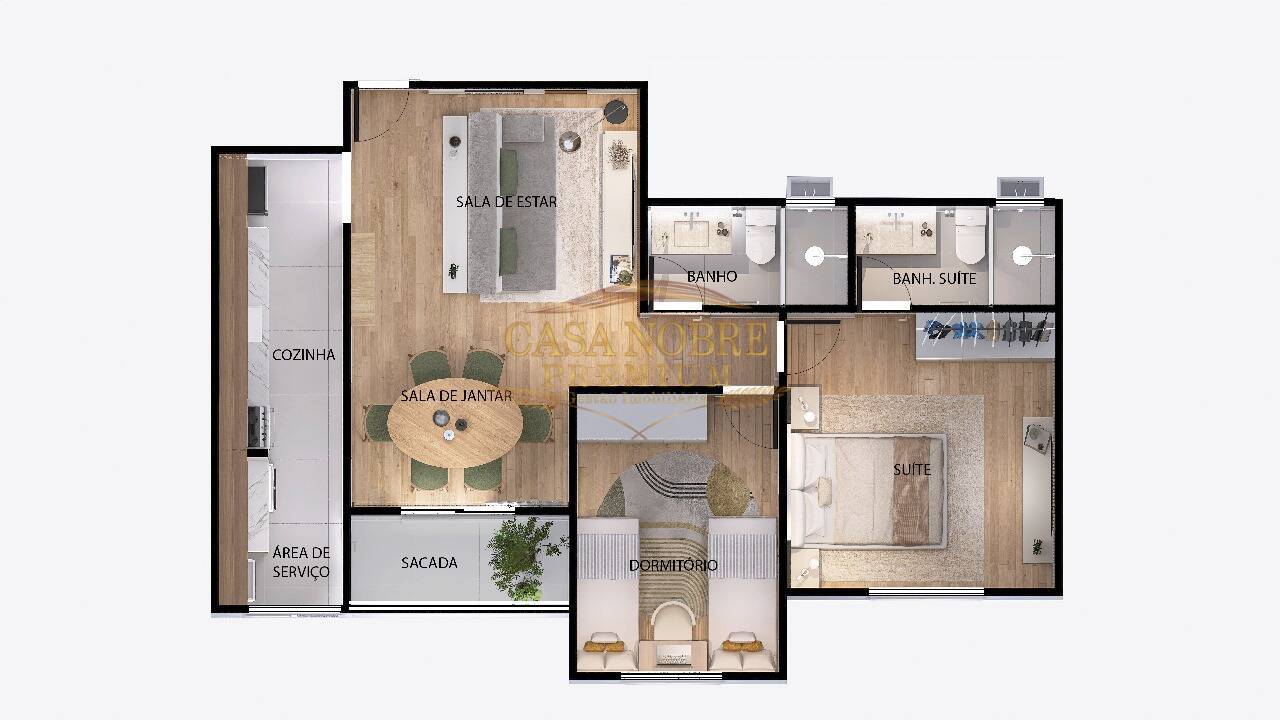 Apartamento, 2 quartos - Foto 18